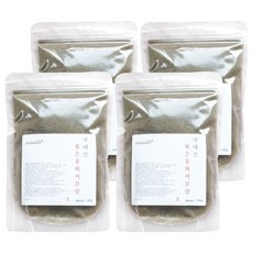 볶은 홍화씨 분말, 4개, 300g