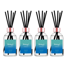 Fancy U 漸層室內擴香瓶 200ml 韓國原裝進口, 四月棉香, 4件