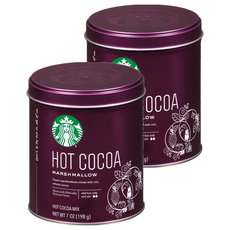 STARBUCKS 星巴克 棉花糖熱可可粉, 198g, 1入, 2個