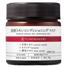 TUNEMAKERS 渡美 神經醯胺修護凍膜, 含甘草/酵母萃取, 70g, 1罐