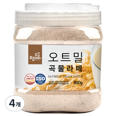 토종마을 오트밀 곡물라떼분말, 800g, 1개입, 4개