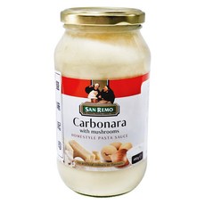 SAN REMO 頂級麵醬 奶油白醬, 480g, 1罐