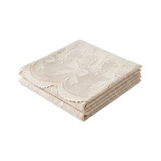 BonBon naturel 法式玫瑰壓紋高質感防水防油長桌巾 150 x 90cm 打造浪漫餐桌氛圍, 玫瑰, 1條