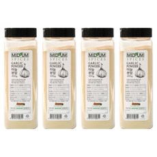 마늘 분말 가루, 450g, 4개