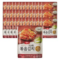 양반 고소한 볶음김치, 80g, 40개