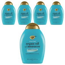 OGEX Renewing Plus 摩洛哥堅果油護髮素, 5個, 385ml