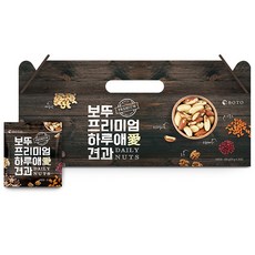 보뚜 프리미엄 하루애견과 견과 선물세트, 20g, 25개입