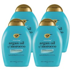 OGEX Renewing Plus 摩洛哥堅果油護髮素, 4個, 385ml