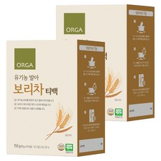 올가홀푸드 유기농 발아 보리차, 10g, 15개입, 2개