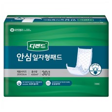 Depend 利清爽 一字型成人紙尿褲/衛生護墊, 20 x 53cm, 30片, 1包