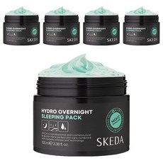SKEDA 水潤晚安凝膜, 100ml, 5罐