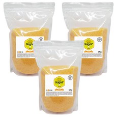 웰빙 솜사탕 설탕 오렌지향, 1kg, 3개