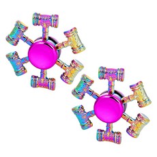 J&K商店 手部運動兼玩具魔術方塊 商品21 2入, 混合顏色, 2個