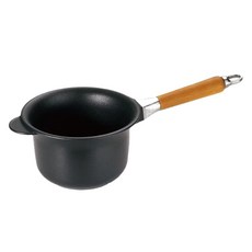 Antik Ars 可拆握柄不沾單柄湯鍋 18*12.5cm 適合電磁爐感應 義大利製, 18cm, 黑色, 1個