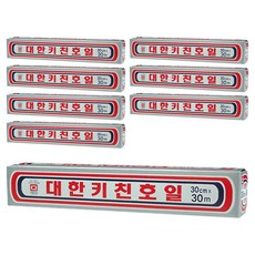 DaiHanWellbeingAluminiumFoilDish 廚房鋁箔紙, 30m, 8捲