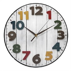 Kinyo 立體北歐掛鐘 CL-201 12吋 307 x 307 x 48mm, 彩色