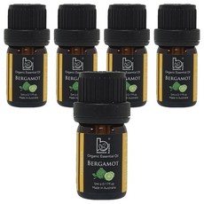 BONNIE HOUSE 植享家 有機佛手柑精油, 5ml, 5瓶