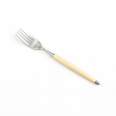 Bogen Le Bien 緞面餐具 沙拉叉, 1個, 米色