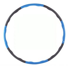 Move Jet 纖腰組裝式減肥呼拉圈, 1.2kg, 灰藍色