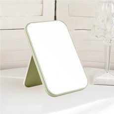 方形折疊桌鏡, 綠色