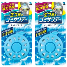 小林製藥 垃圾桶除臭貼 2.7ml, 淡薄清香, 消除異味, 五種香氣, 2個