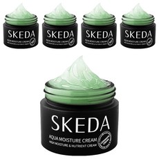 Skeda Aqua Moisture 保濕霜, 50g, 5個