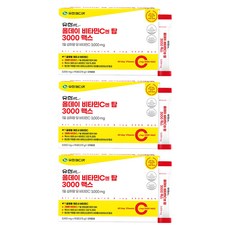 유한메디카 올데이 비타민C 엔 탑 3000 맥스 90p, 270g, 3개