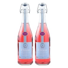 Elixia 黑醋栗碳酸飲料, 750ml, 2個