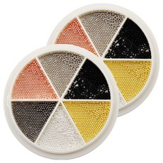 美甲球型水鑽組, 2個, KN-S2018