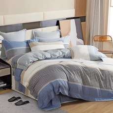 LoveCity 寢城之戀 台灣製 40支萊賽爾天絲 兩用被床包組