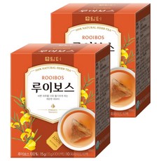 Damtuh 丹特 南非國寶茶三角茶包, 1.5g, 10包, 2盒