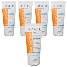 REVUELE 全日防曬乳 SPF50+ 50ml 5條 - 高防曬、保濕、清透