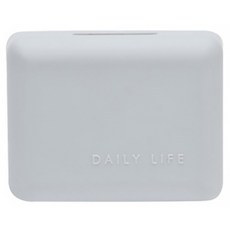 DailyLife 香氛芳香夾 白茶百里香 香氛錠 2個 + 裸色外殼 + 大扣夾 車用 + 小扣夾 小電扇用 5 x 3.7 x 1.7cm, 白色, 1組