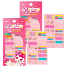 兒童名人Pinky果凍指甲貼, 07 雪酪獨角獸, 2個