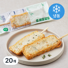 영자어묵 밀가루 0% 야채어묵바 (냉동), 80g, 20개
