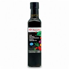 味榮 冷壓黑芝麻油 純素, 260ml, 1瓶