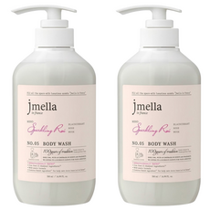 jmella 法式漫舞香水身體乳液 No.05 Sparkling Rose, 500ml, 2瓶