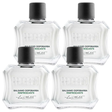 PRORASO 鬍後保養霜 清涼舒爽 100ml, 尤加利精油和薄荷醇, 4件