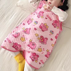 愛北鼻 背心式防踢被, 1入, 粉色