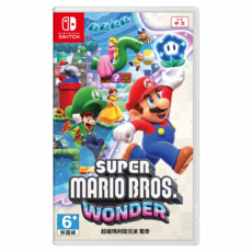 Nintendo 任天堂 SWITCH 超級瑪莉歐兄弟 驚奇 亞中版 6歲以上, HAC-P-AQMXA(CHT)