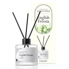 Enesty 擴香器 180ml + 纖維棒 5p 套裝, 英語小蒼蘭, 180毫升, 1套