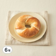 훕훕베이글 유기농 인증 오리지널 베이글, 115g, 1개입, 6개