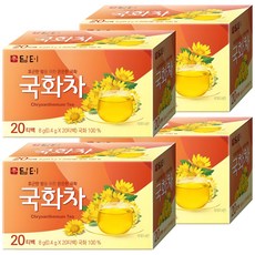 담터 국화차, 400mg, 20개입, 4개
