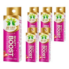 IMMU BOOST 博世特 亮顏發泡飲 日本研發風味, 10錠, 6罐