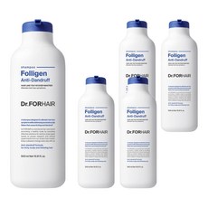 닥터포헤어 폴리젠 비듬 개선 샴푸, 500ml, 5개