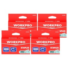 WORKPRO 手動釘槍針 T50 10mm 1000p WP223008, 4個