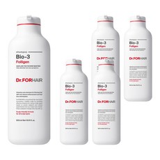 Dr.FORHAIR Bio-3 Folligen強健髮根洗髮精, 5個, 500ml