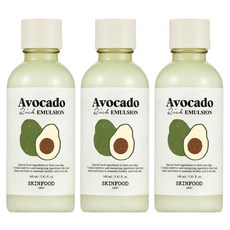 스킨푸드 아보카도 리치 에멀전, 160ml, 3개
