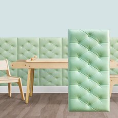 온아름 두꺼운 3D 벽보호 패드 충격방지 셀프접착 폼블럭, 그린, 10개