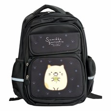 Sumikkogurashi 角落生物 角落小夥伴 造型翻蓋大童書包, 貓咪, 大童